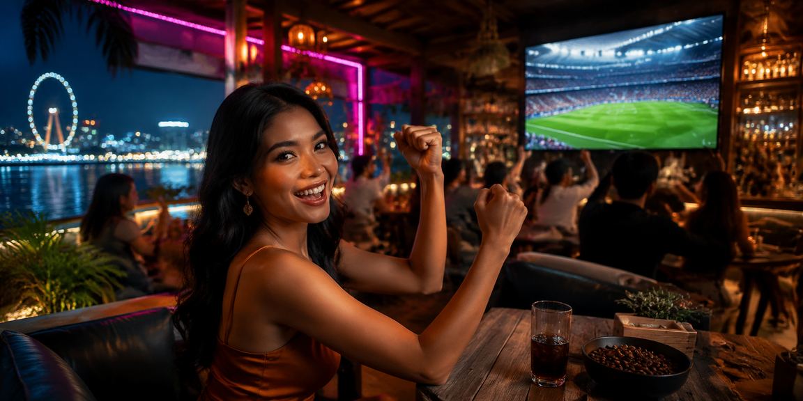Suasana santai bermain casino dengan kopi hangat di tangan, nuansa Vietnam modern