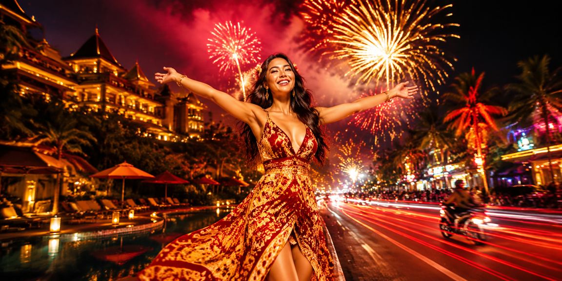 Suasana hiburan casino malam yang semarak di Vietnam